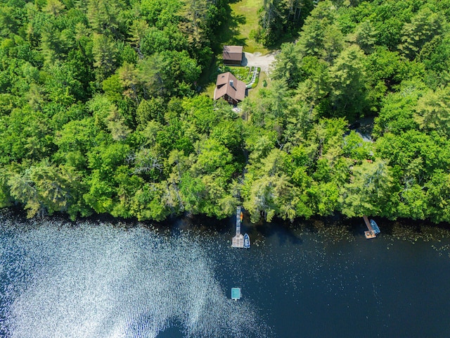 50 Flagg Way, Fayette, ME 04349 - aerial overview of property's location with a nearby body of water