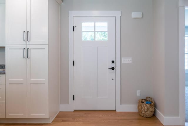 59 Sagamore Dr Lot 28, Phippsburg, ME 04562 - entryway with light wood finished floors and baseboards
