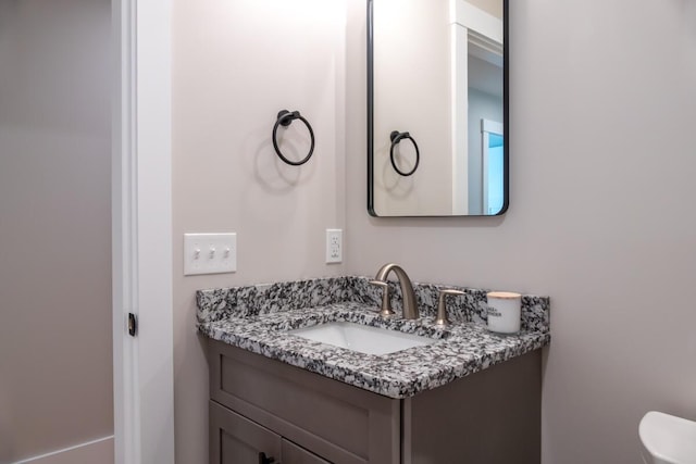 59 Sagamore Dr Lot 28, Phippsburg, ME 04562 - half bathroom featuring vanity and toilet