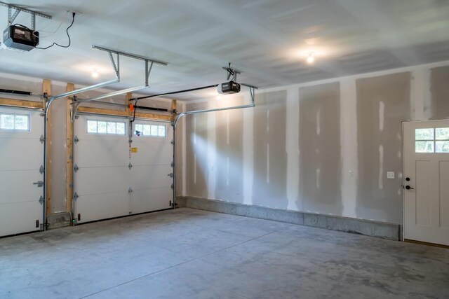 59 Sagamore Dr Lot 28, Phippsburg, ME 04562 - garage with a garage door opener