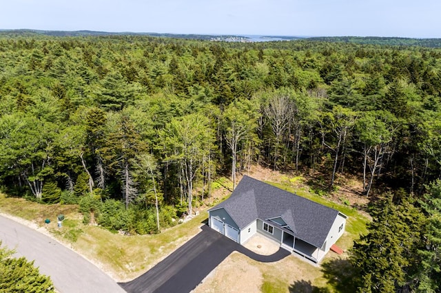 59 Sagamore Dr Lot 28, Phippsburg, ME 04562 - view of subject property featuring a heavily wooded area
