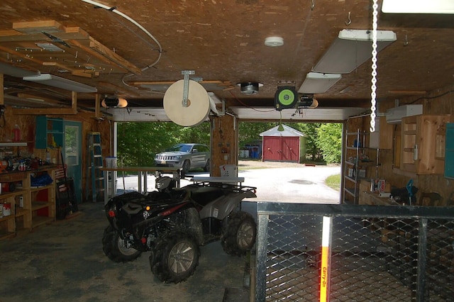 803 Main Rd, Burlington, ME 04417 - view of garage