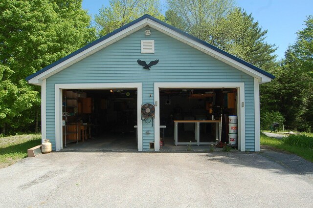 803 Main Rd, Burlington, ME 04417 - view of detached garage