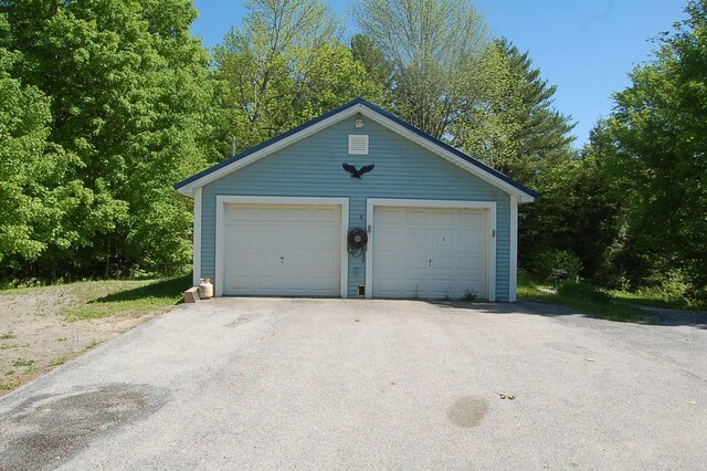 803 Main Rd, Burlington, ME 04417 - view of detached garage