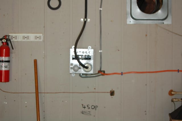 803 Main Rd, Burlington, ME 04417 - detailed view of a fire extinguisher