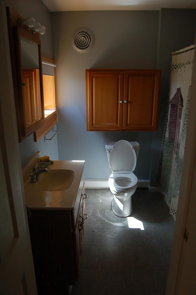803 Main Rd, Burlington, ME 04417 - full bathroom featuring vanity and a shower with curtain