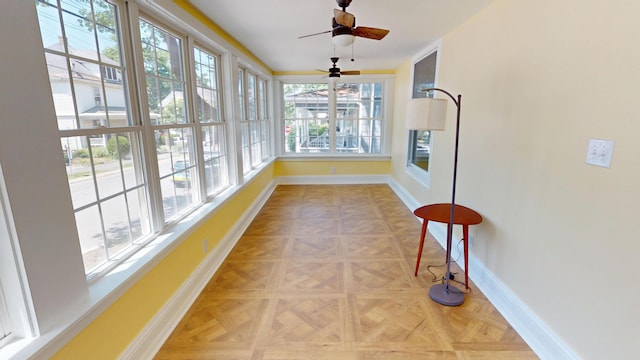 295 French St, Bangor, ME 04401 - unfurnished sunroom featuring baseboards