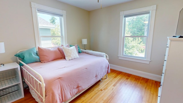 295 French St, Bangor, ME 04401 - bedroom featuring baseboards and light wood-type flooring