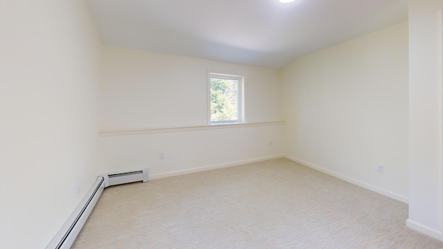 14 Pond St, Orono, ME 04473 - carpeted empty room with baseboard heating and baseboards