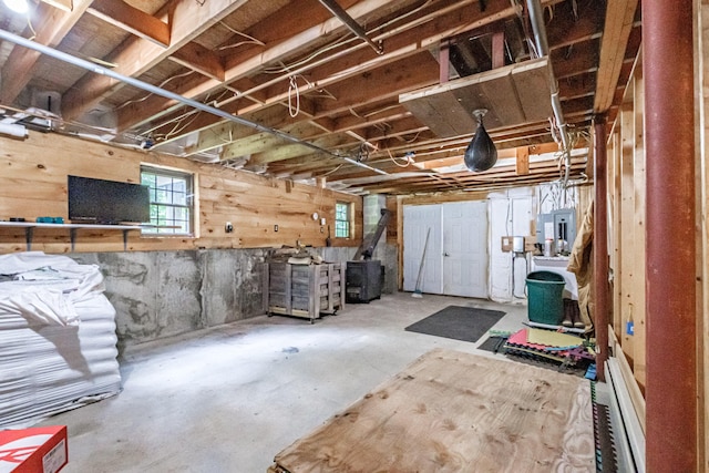 309A Cushman Rd, Woodstock, ME 04219 - below grade area featuring electric panel