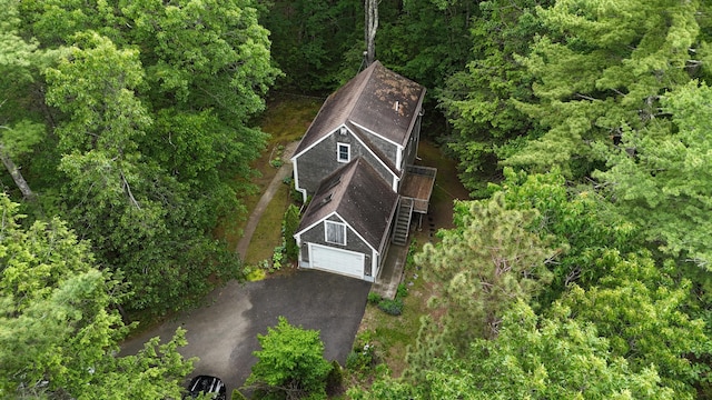 326 Meetinghouse Rd, Wells, ME 04090 - aerial view of property and surrounding area featuring a forest