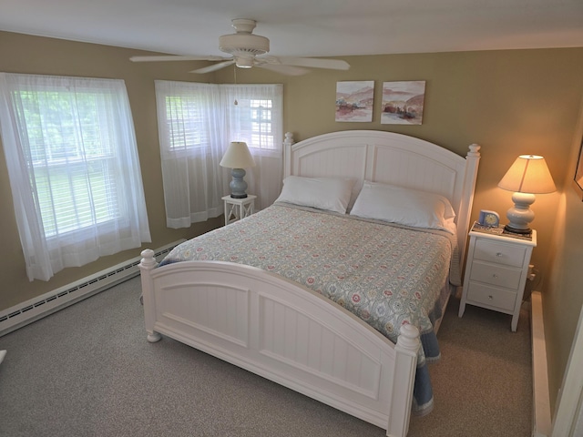 135 Hotel Rd, Auburn, ME 04210 - carpeted bedroom featuring ceiling fan