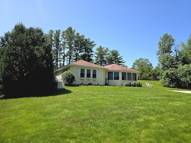 135 Hotel Rd, Auburn, ME 04210 - ranch-style home featuring a front yard