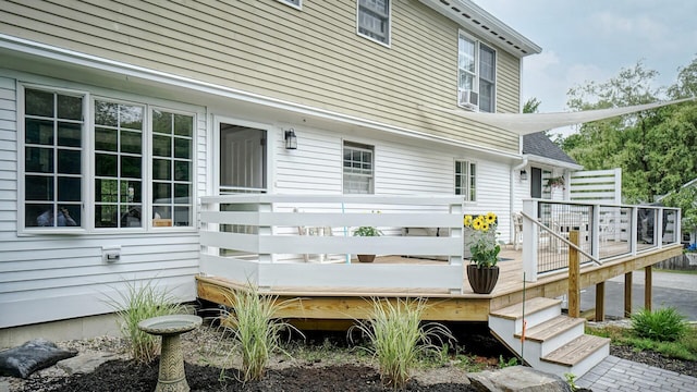 1 Daniels Way, Falmouth, ME 04105 - view of wooden deck