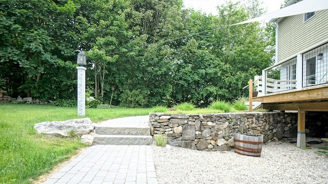 1 Daniels Way, Falmouth, ME 04105 - view of patio with a deck