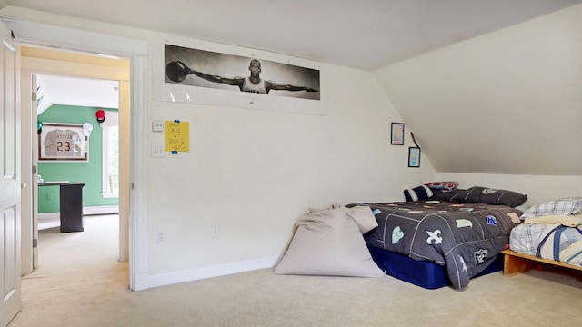1 Daniels Way, Falmouth, ME 04105 - bedroom with carpet flooring, lofted ceiling, and a baseboard heating unit