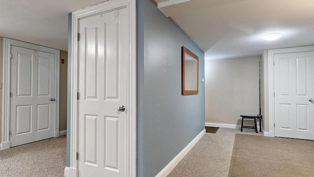 1 Daniels Way, Falmouth, ME 04105 - hall featuring carpet and baseboards
