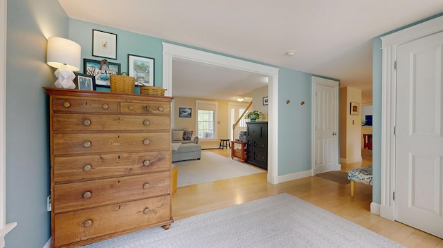 1 Daniels Way, Falmouth, ME 04105 - hallway featuring light wood-style flooring