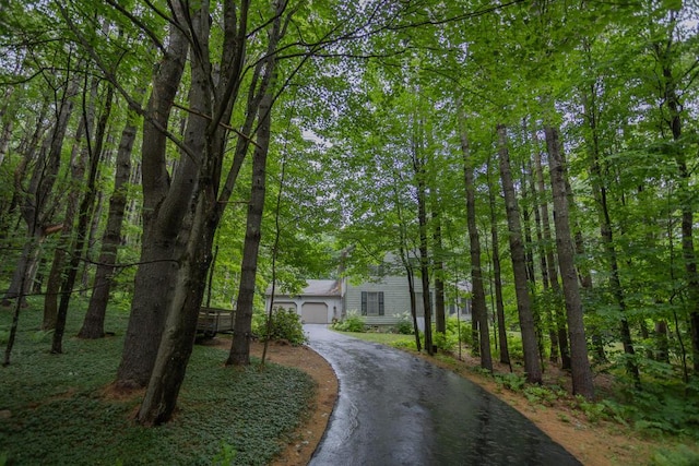3 Fenderson Hill N, Wilton, ME 04294 - view of front facade with asphalt driveway and an attached garage