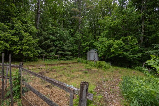 3 Fenderson Hill N, Wilton, ME 04294 - view of yard featuring a storage shed