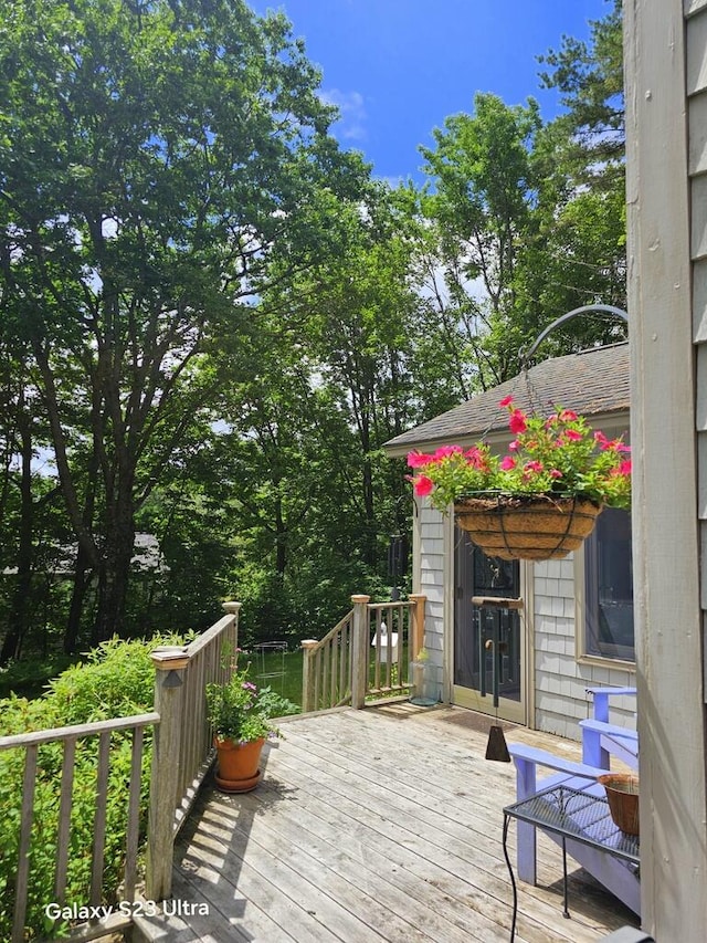 3 Fenderson Hill N, Wilton, ME 04294 - view of deck