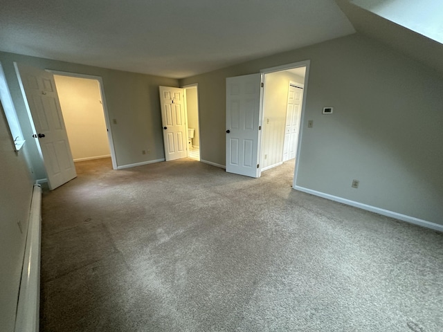 53 Pennacook Cir, Wells, ME 04090 - unfurnished bedroom featuring carpet floors and lofted ceiling