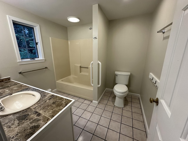 53 Pennacook Cir, Wells, ME 04090 - bathroom featuring tile patterned floors, vanity, and  shower combination