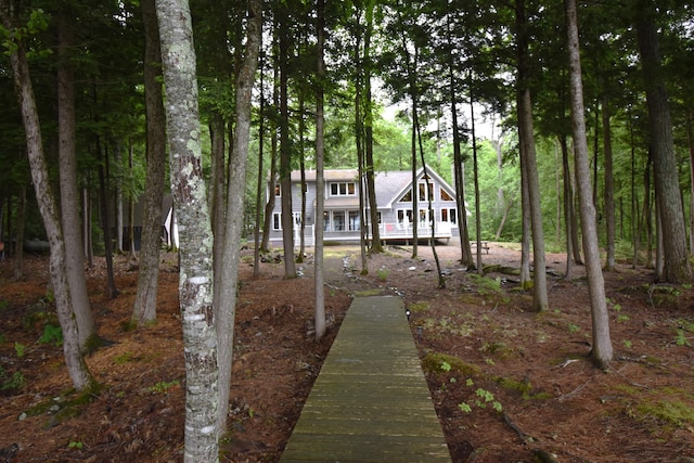 107 Shady Ln, Newport, ME 04953 - back of house
