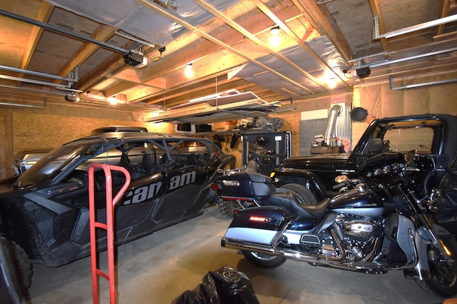 107 Shady Ln, Newport, ME 04953 - garage with a garage door opener
