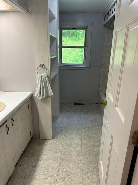 2073 Western Ave, Newburgh, ME 04444 - full bathroom with vanity and a bathtub