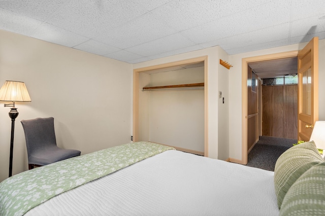 94 Depot St, Waldoboro, ME 04572 - bedroom featuring carpet flooring and a closet