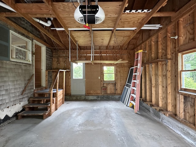 94 Depot St, Waldoboro, ME 04572 - garage with a garage door opener