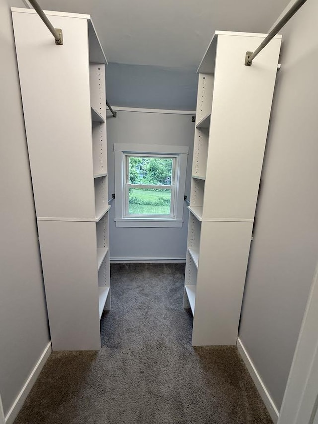 10 Turgeon St, Lewiston, ME 04240 - spacious closet with dark carpet
