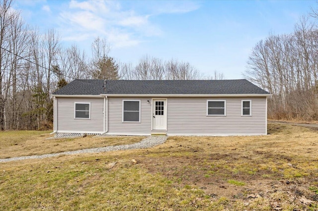 184 Jackson Rd, Waldoboro, ME 04572 - single story home with a front lawn