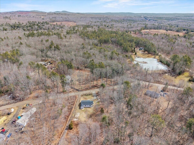 184 Jackson Rd, Waldoboro, ME 04572 - aerial view of property's location with a forest
