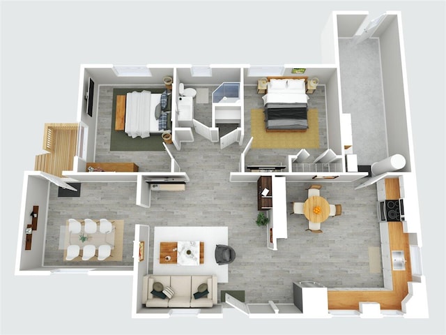 184 Jackson Rd, Waldoboro, ME 04572 - view of room layout