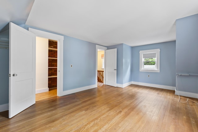 198 N St, Bath, ME 04530 - unfurnished room with light wood-style floors and baseboards