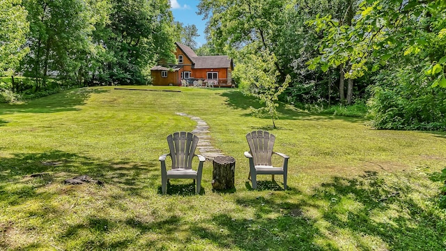 30 Troy Rd, Burnham, ME 04922 - view of grassy yard