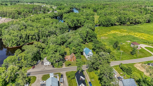 30 Troy Rd, Burnham, ME 04922 - aerial view of a large body of water