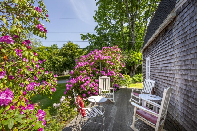 108 Colony Rd, Islesboro, ME 04848 - view of patio / terrace