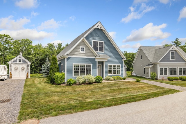 30 Pepperell Way Unit 58, Arundel, ME 04046 - view of front facade with a front yard