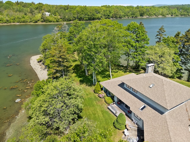 167 Hayden Point Rd, South Thomaston, ME 04858 - aerial view of property and surrounding area featuring a nearby body of water