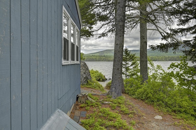 M18L1 Troutdale Rd, The Forks Plt, ME 04985 - view of home's exterior featuring a water view