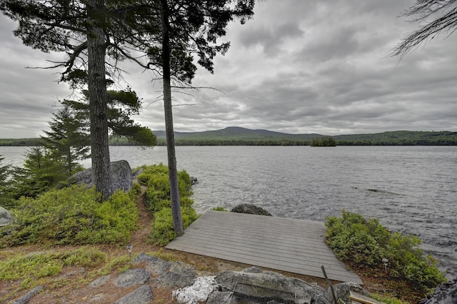 M18L1 Troutdale Rd, The Forks Plt, ME 04985 - dock featuring a water view