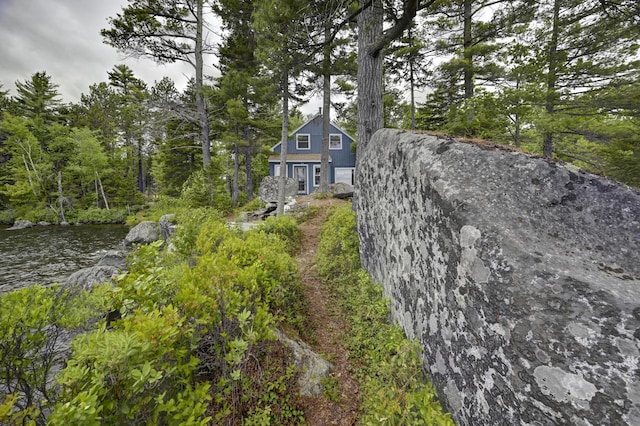 M18L1 Troutdale Rd, The Forks Plt, ME 04985 - aerial view of property and surrounding area featuring a nearby body of water