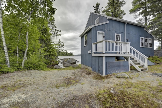 M18L1 Troutdale Rd, The Forks Plt, ME 04985 - back of property