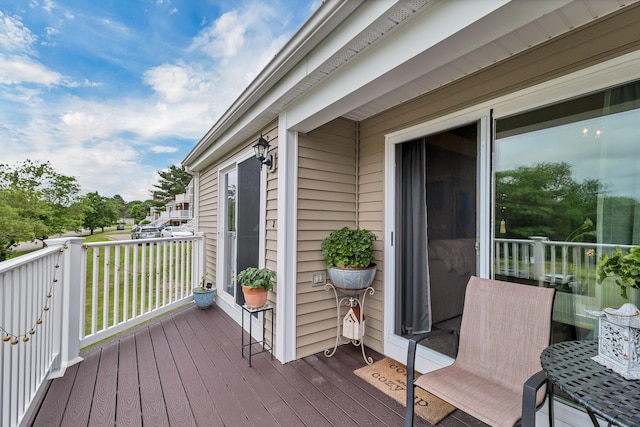 25 Riverview Dr Unit D, North Berwick, ME 03906 - view of deck