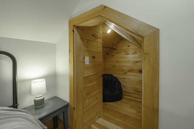 7 Hazen St, Norway, ME 04268 - sauna / steam room featuring wood finished floors