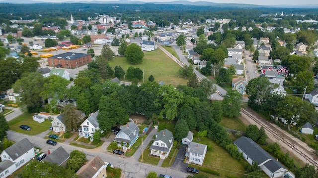 12 Court St, Rochester, NH 03867 - aerial view of property's location with nearby suburban area