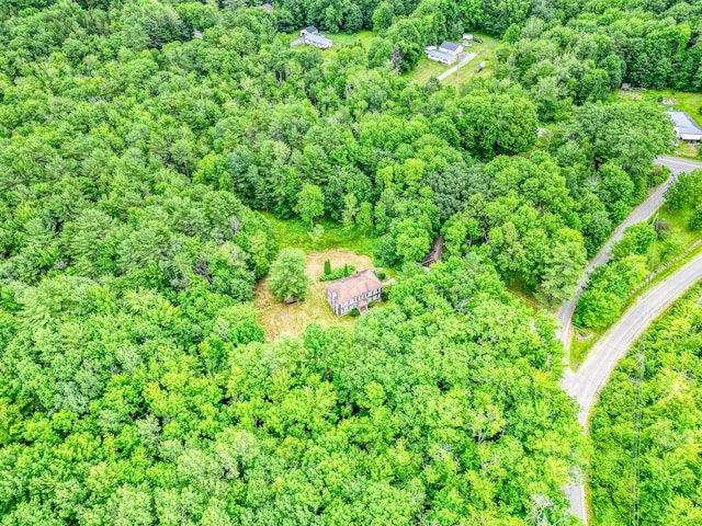 15 Loon Call Dr, Belgrade, ME 04917 - aerial overview of property's location featuring a heavily wooded area
